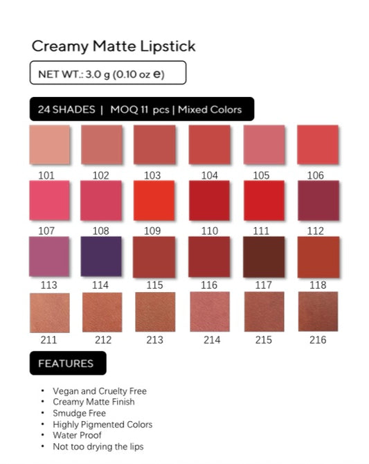 Perlex Matte Lipstick