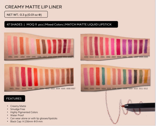Perlex Matte Lipliner